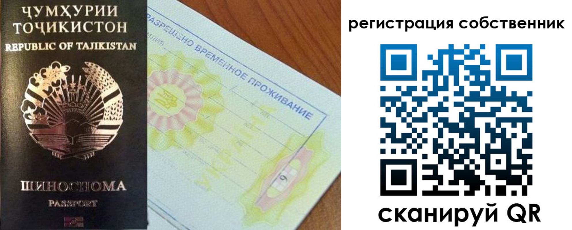 временная регистрация для всех в Оленегорске